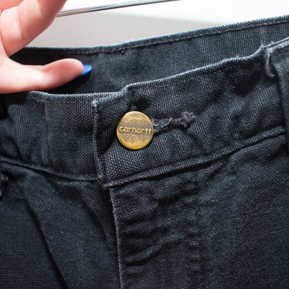 Carhartt Mens Distressed Utility Jean Loose Fit 100% Cotton Denim 30X30 - Picture 5 of 8